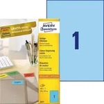 Avery Zweckform 3471 Farbige Etiketten, A4 210 x 297 mm, 100 Bogen/100 Etiketten,