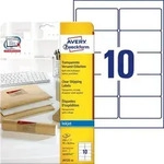 Avery Zweckform J4722-25 Versandetiketten, A4 96 x 50,8 mm, 25 Bogen/250 Etiketten,