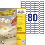 Avery Zweckform L4732REV-100 Universal-Etiketten, A4 35,6 x 16,9 mm, 100 Bogen/8.000