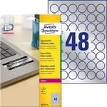 Avery Zweckform L6129-20 Typenschild-Etiketten, &Oslash; 30 mm, 20 Bogen/960 Etiketten,