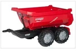 Rolly Toys Halfpipe Trailer Krampe, rot, ca. 89 x 43 x 45cm