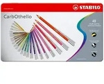 Pastellkreidestift - STABILO CarbOthello - 48er Metalletui - mit 48...