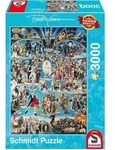 Schmidt Spiele Puzzle - Renato Casaro Hollywood XXL, 3000 Teile