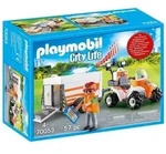 PLAYMOBIL&reg; 70053 City Life Quad mit Rettungsanh&auml;nger