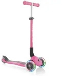 Authentic Sports Globber Primo mit Leuchtrollen, faltbar, pink