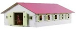 Van Manen Kids Globe Farming Pferdestall mit 9 Boxen, rosa