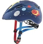 Uvex Unisex Jugend, kid 2 cc Fahrradhelm, Gr&ouml;&szlig;e 46 - 52 cm, Dark blue rocket man