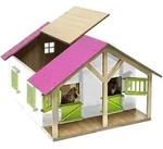 Van Manen Kids Globe Farming Reiterhof rosa Bauernhof Pferdestall