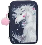 Depesche 10528 Depesche 10528 Miss Melody 3-fach Federtasche Blau LED