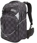 Nitro Superhero Schulrucksack Black Checker, 30 Liter