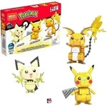 Mega Construx Pokemon Trio (Pichu, Pikachu, Raichu)