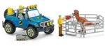 schleich&reg; 41464 DINOSAURS Gel&auml;ndewagen mit Dino-Au&szlig;enposten