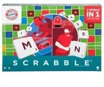 Mattel Games Scrabble FC Bayern M&uuml;nchen, Spieleklassiker, Brettspiel