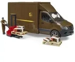 BRUDER&reg; 02678 MB Sprinter UPS mit Fahrer und Zubeh&ouml;r