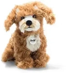 Steiff Curlie Cockapoo rotbraun sitzend, 24 cm