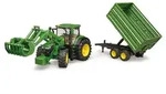 BRUDER&reg; 03155 Traktor John Deere mit Anh&auml;nger, 1:16