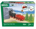 BRIO World Batterie-Dampflok Set