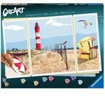 Ravensburger CreArt, Malen nach Zahlen - An der K&uuml;ste