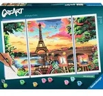 Ravensburger CreArt, Malen nach Zahlen - Spiegelbild von Paris