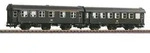 PIKO 58265 H0 2er Set Umbauwagen AB3yg + B3yg, DB, Ep. IV