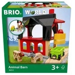 BRIO World Tierscheune mit Heuwaggon