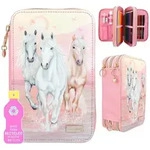 Depesche 12241 Miss Melody 3-Fach Federtasche SUNDOWN
