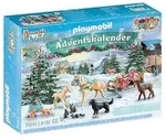 PLAYMOBIL&reg; 71345 Horses of Waterfall Adventskalender Pferde: Weihnachtliche