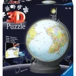Ravensburger 3D Puzzle Globus mit Licht, 540 Teile
