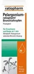 PELARGONIUM-RATIOPHARM Bronchialtropfen 50 ml