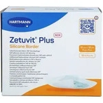 ZETUVIT Plus Silicone Border steril 10x10 cm 10 St.