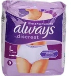 ALWAYS discreet Inkontinenz Pants plus L 9 St.