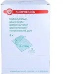 MULLKOMPRESSEN 10x10 cm steril 16fach 80 St.