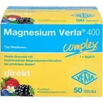 MAGNESIUM VERLA 400 Waldbeere Direkt-Granulat 50 St.