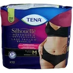 TENA SILHOUETTE plus M black Inkontinenz Pants 12 St.