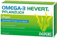 PZN-DE 19054205, Hevert-Arzneimittel OMEGA-3 HEVERT pflanzlich Weichkapseln 120 St.,