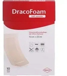 DRACOFOAM Haft sensitiv Schaumst.Wund.12x22 cm 10 St.