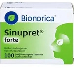 SINUPRET forte &uuml;berzogene Tabletten 100 St.