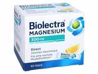 BIOLECTRA Magnesium 300 mg Direct Zitrone Sticks 60 St.
