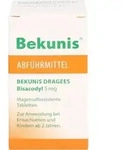 BEKUNIS Dragees Bisacodyl 5 mg magensaftres.Tabl. 100 St.