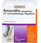 AMOROLFIN-ratiopharm 5% wirkstoffhalt.Nagellack 5 ml