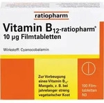 VITAMIN B12-RATIOPHARM 10 &mu;g Filmtabletten 100 St.