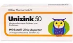 UNIZINK 50 magensaftresistente Tabletten 50 St.