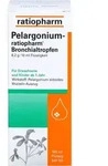 PELARGONIUM-RATIOPHARM Bronchialtropfen 100 ml