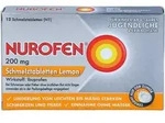 NUROFEN 200 mg Schmelztabletten Lemon 12 St.