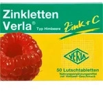 ZINKLETTEN Verla Himbeere Lutschtabletten 50 St.