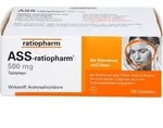 ASS-ratiopharm 500 mg Tabletten 100 St.