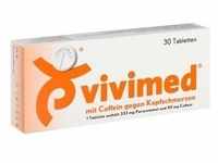 VIVIMED mit Coffein gegen Kopfschmerzen Tabletten 30 St.
