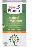 NATURAL D-Mannose 500 mg Kapseln 60 St.