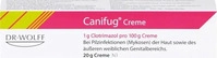 PZN-DE 00066677, Dr. August Wolff CANIFUG Creme 20 g, Grundpreis: &euro; 228,50 / kg
