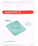 NOBATOP 8 Kompressen 10x10 cm unsteril 100 St.